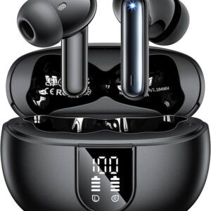 Bluetooth Wireless Earbuds (Black)