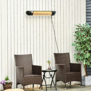Electric Patio Heater Wall Mount 2000W