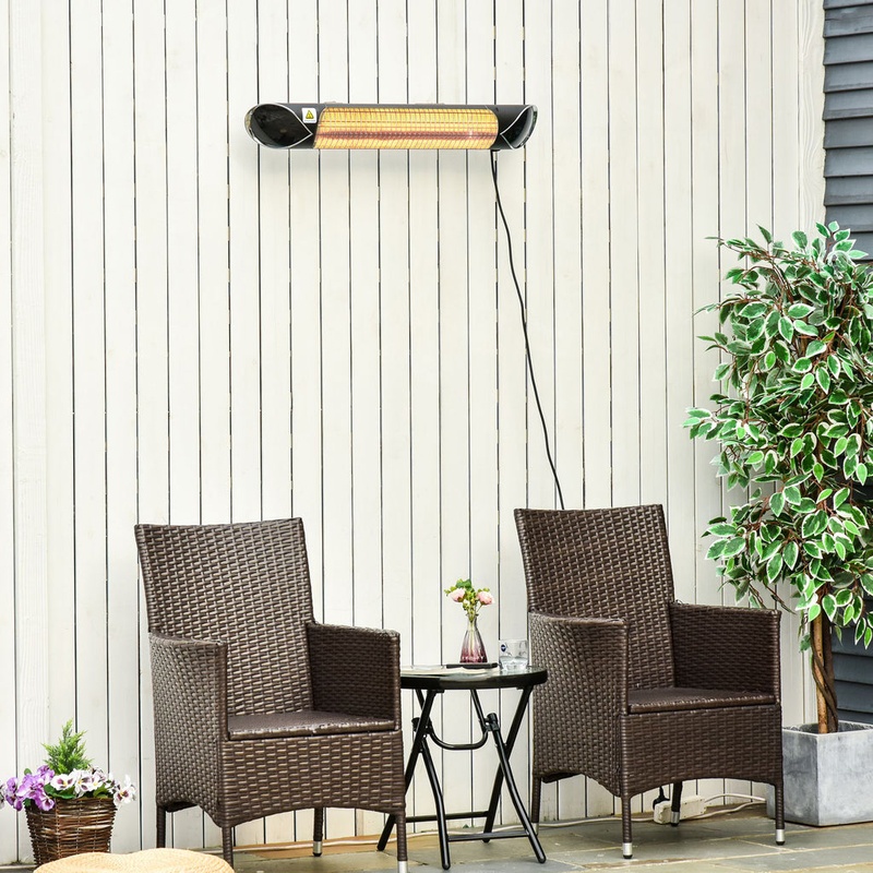 Electric Patio Heater Wall Mount 2000W