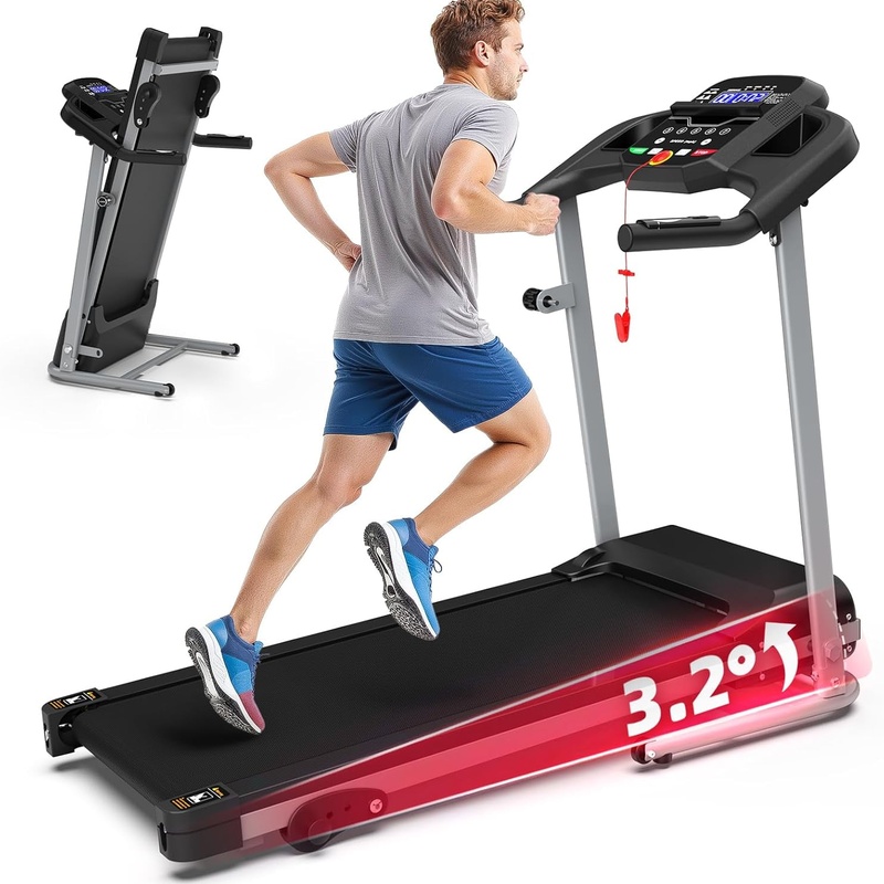 Treadmill Electric Folding with Incline